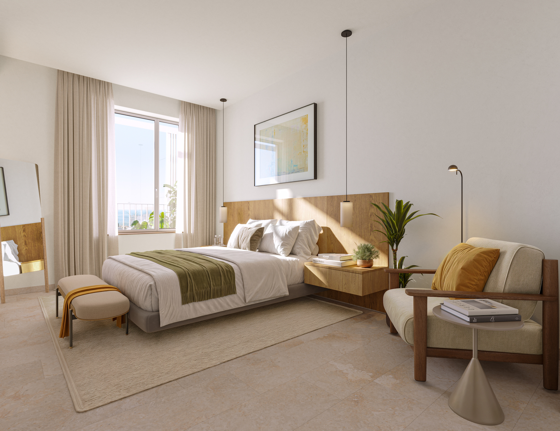 Resa Estates Ibiza for sale te koop apartment nieuwbouw bedroom.jpg